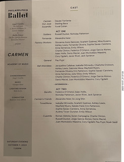 Philadelphia Ballet - Carmen - curtain calls