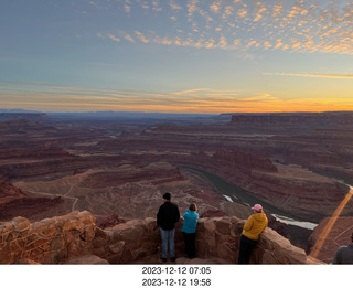268 a20. Utah - Dead Horse Point - sunset