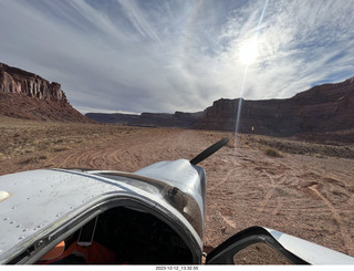 142 a20. Dirty Devil airstrip -  takeoff