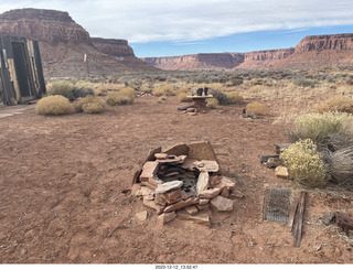 172 a20. Happy Canyon airstrip - old buildings