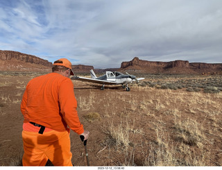 235 a20. Happy Canyon airstrip -  Adam + N8377W