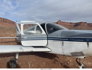 243 a20. Happy Canyon airstrip - N8377W