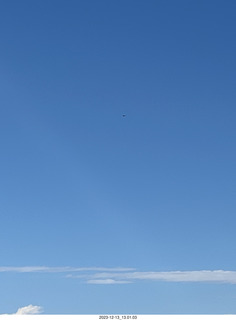 81 a20. another airplane in the sky