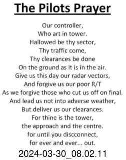 Facebook - The Pilot's Prayer