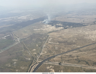 16 a23. aerial - airline flight to Mexico