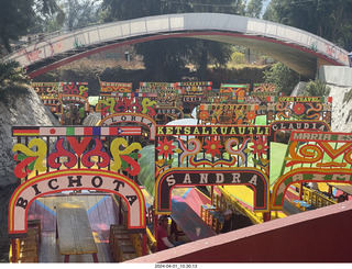 13 a24. Mexico City - Xochimilco Boat Trip