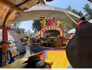 23 a24. Mexico City - Xochimilco Boat Trip