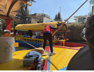 25 a24. Mexico City - Xochimilco Boat Trip