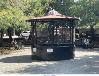 64 a24. Mexico City - Coyoacan - kiosk