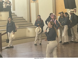 199 a24. town of Tequila - Jose Cuervo Forum - musicians and dancers