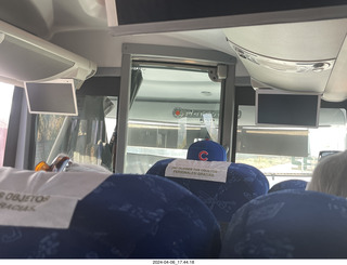 205 a24. on the bus going back