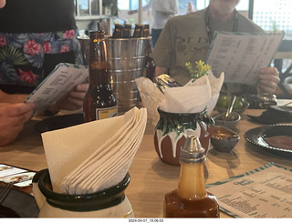 42 a24. Torreon - Charly Beach restaurant - bucket of beer
