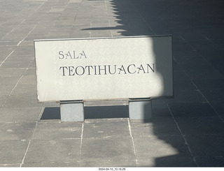 97 a24. Mexico City - Museum of Anthropology