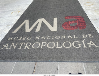 209 a24. Mexico City - Museum of Anthropology outside