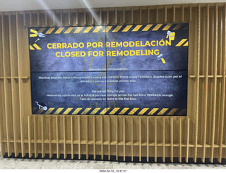 219 a24. lounge is closed for remodeling