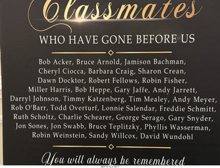 Cheltenham High School 50th reunion - who have gone before us