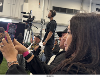 NPC Valley of the Sun Championships - Wings of Strength show - Olga taking a video