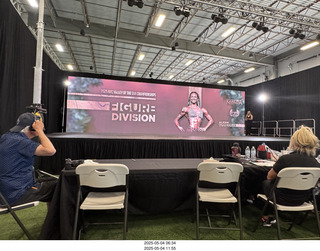 NPC Valley of the Sun Championships - Wings of Strength show - Anthony Sheppard asked to take the medal off to show his abs