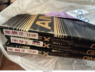 my 1981 master tapes