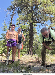 Mormon Lake - Arizona Trail - Adam, Karen, Shaun