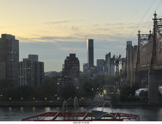 Midtown Manhattan - Queensborough Bridge sunrise