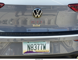 my new VW Golf R + Adam