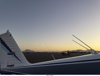 N8377W in formation flight