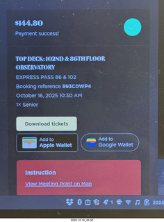 empire state building pass