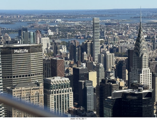 New York City - Empire State Building view - Chrysler Building