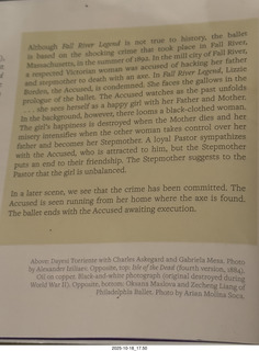 Philadelphia Ballet - Evening of Horrors program