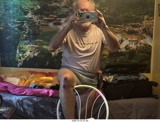 Adam's infected finger