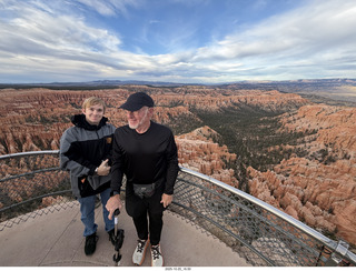 169 a2n. Bryce Canyon National Park Amphitheater - Tyler and Adam