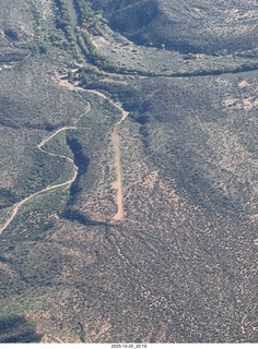 198 a2n. TF - aerial Red Creek airstrip