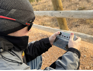 28 a2n. Tyler controlling his drone