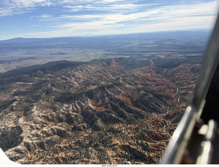 157 a2n. aerial - hills near Bryce Canyon National Park