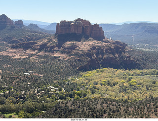 295 a2n. aerial - Sedona Cathedral Rock