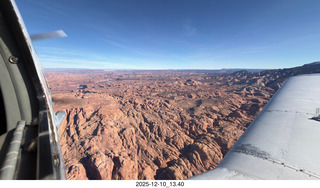 55 a2q. aerial - Arizona -  near Nokai Dome