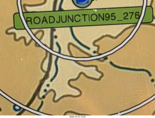 91 a2q. Utah - Road Junction airstrip on chart