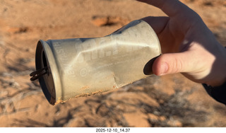 99 a2q. Utah - Road Junction  airstrip  - old can