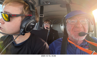 318 a2q. Tyler and Adam flying N8377W