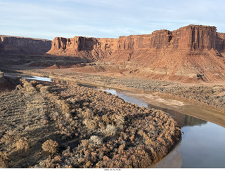 331 a2q. aerial - Utah - backcountry flying - Mineral Canyon airstrip