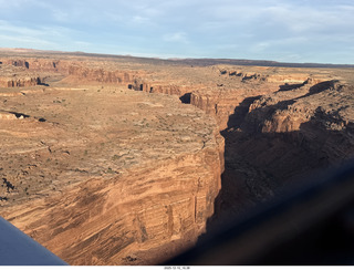 340 a2q. aerial - Utah - backcountry flying - Mineral Canyon