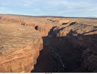 341 a2q. aerial - Utah - backcountry flying - Mineral Canyon