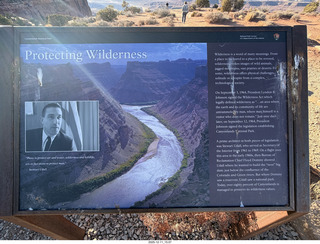 332 a2q. Utah - Canyonlands National Park sign