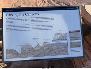 352 a2q. Utah - Canyonlands National Park - Grand View Point Overlook sign