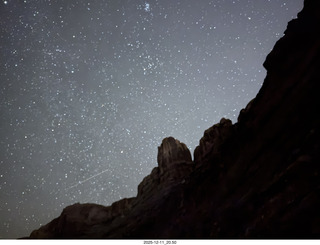 612 a2q. Utah - just outside Moab - night