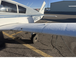 8 a2q. Utah - Canyonlands Field (CNY) - N8377W - frost on the wings