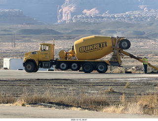 17 a2q. Utah - Canyonlands Field (CNY) - Quickrete home-cement truck