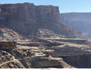 60 a2q. aerial - Utah - canyonlands - Mineral Canyon - mine