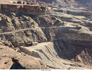 61 a2q. aerial - Utah - canyonlands - Mineral Canyon - mine